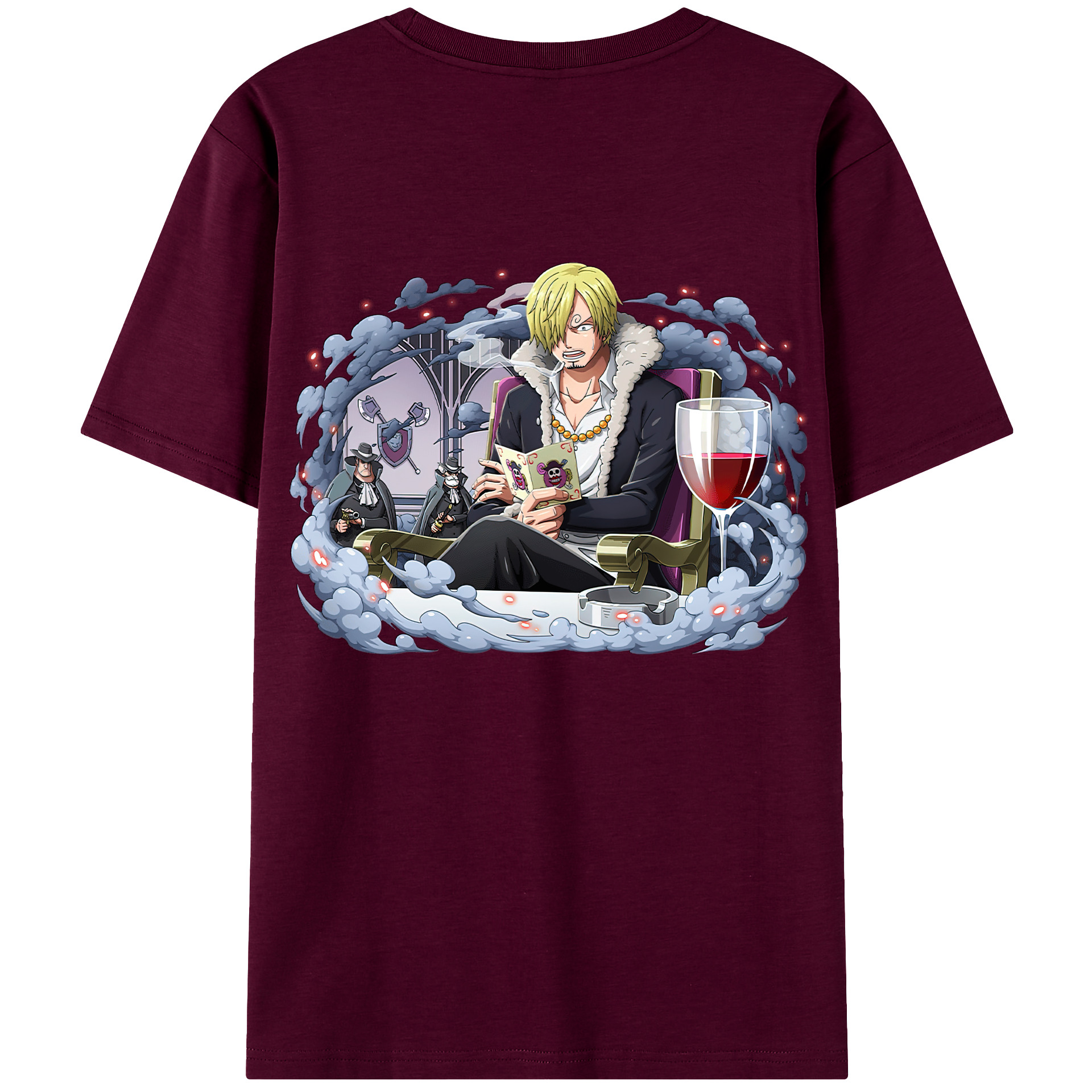 （画像用） ワンピース サンジ ONE PIECE Sanji レディース半袖Tシャツ(バックプリント)